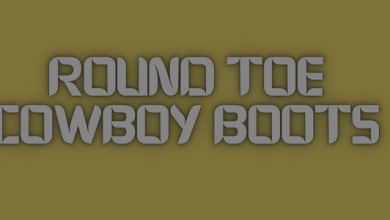 round toe cowboy boots